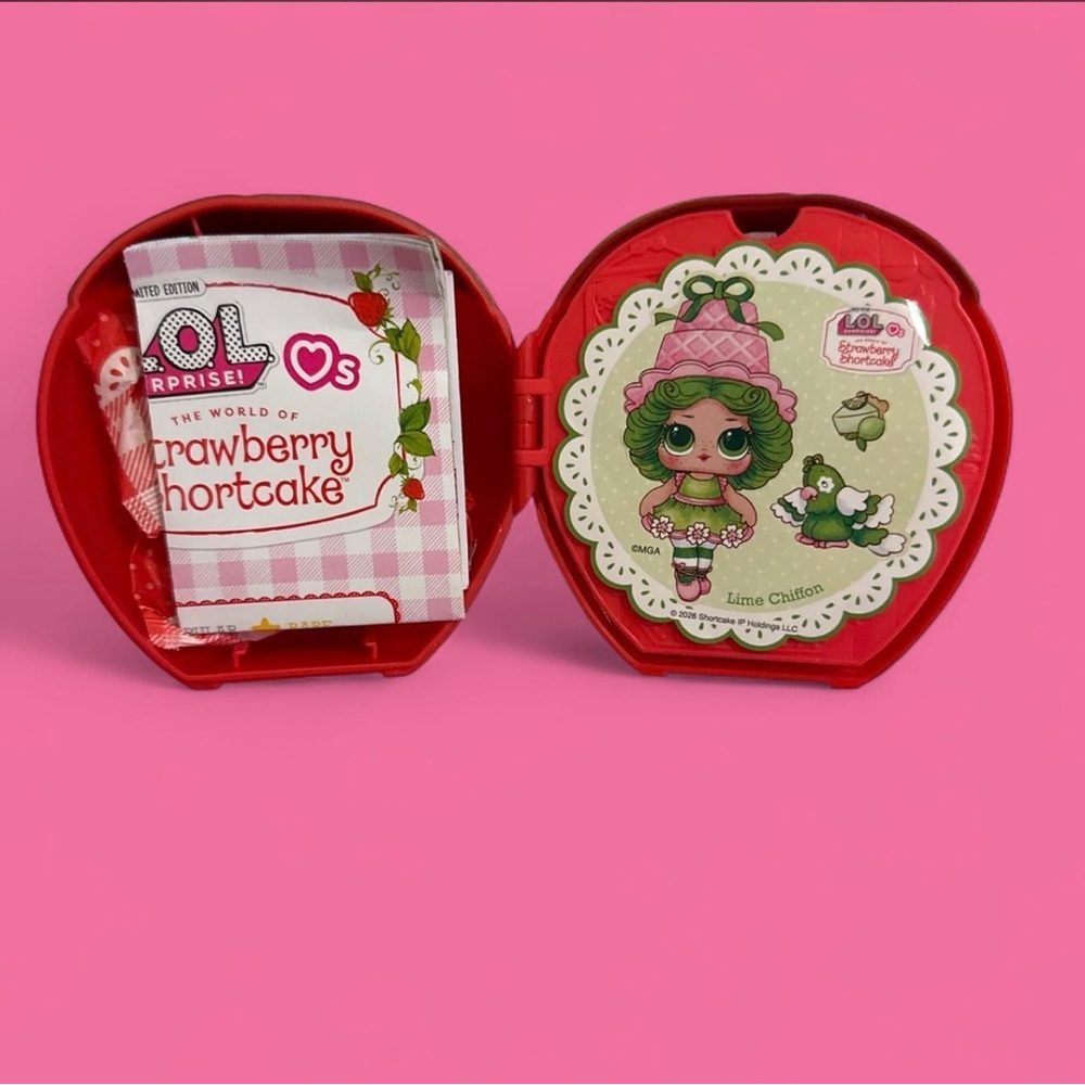 L.O.L. Surprise! Lime Chiffon Strawberry Shortcake Collectible - Red & Pink
